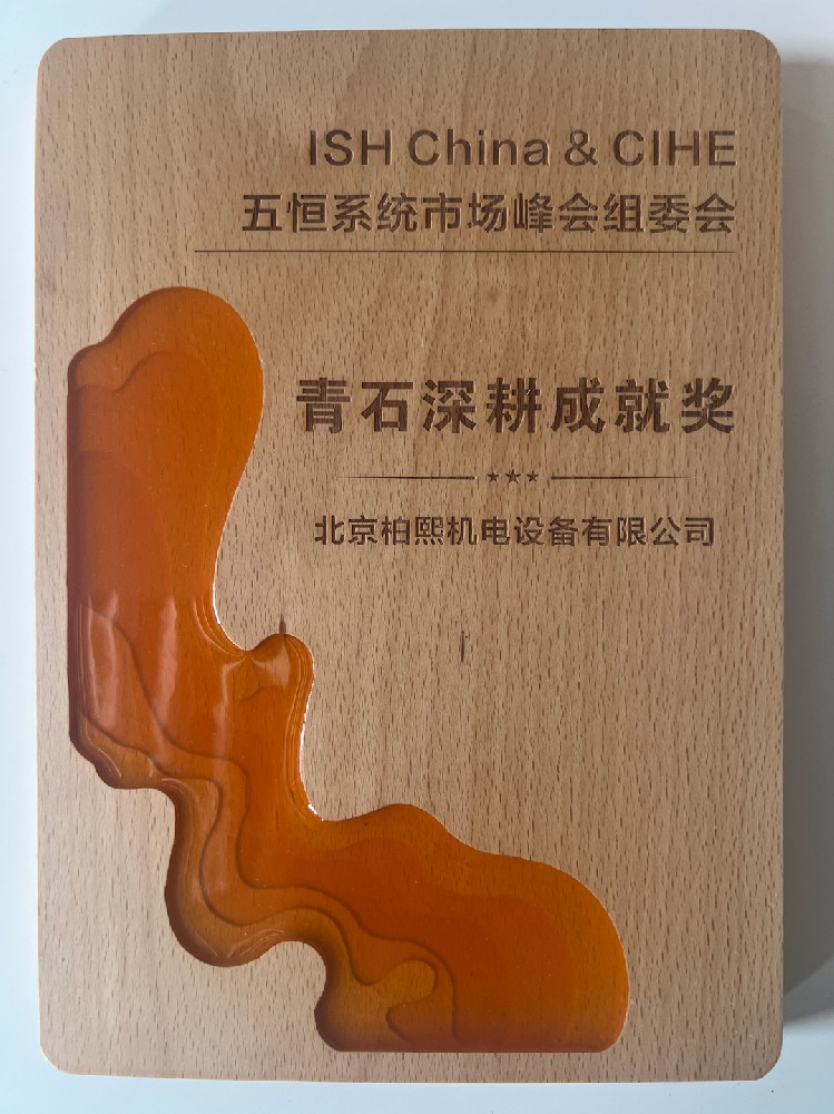 青石深耕成就奖
